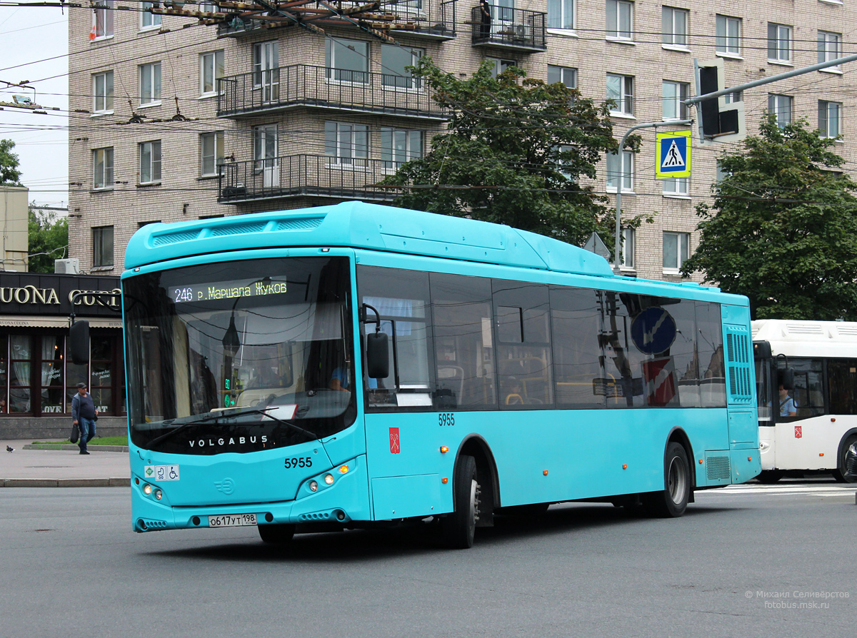 Санкт-Петербург, Volgabus-5270.G2 (CNG) № 5955