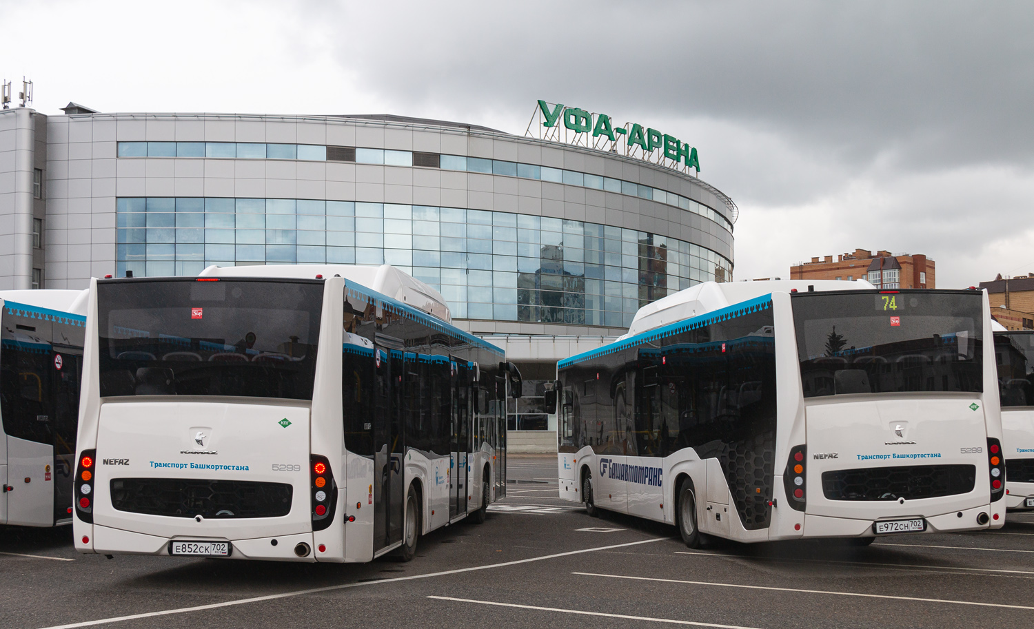 Baskíria, NefAZ-5299-30-57 sz.: 6867; Baskíria, NefAZ-5299-30-57 sz.: 6829; Baskíria — Presentation of new buses for Bashavtotrans