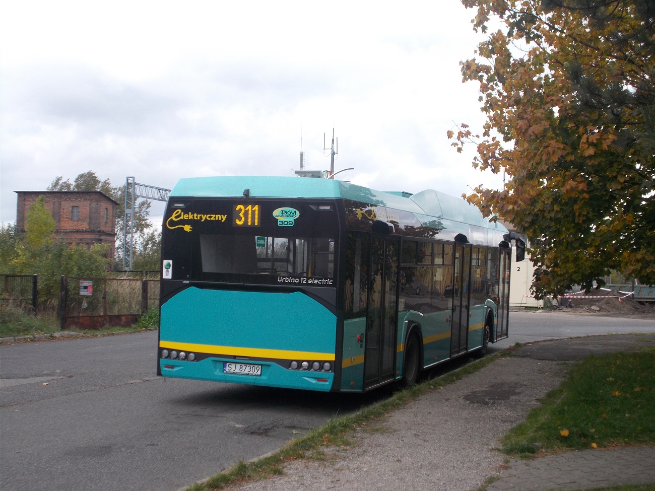 Польша, Solaris Urbino IV 12 electric № 309