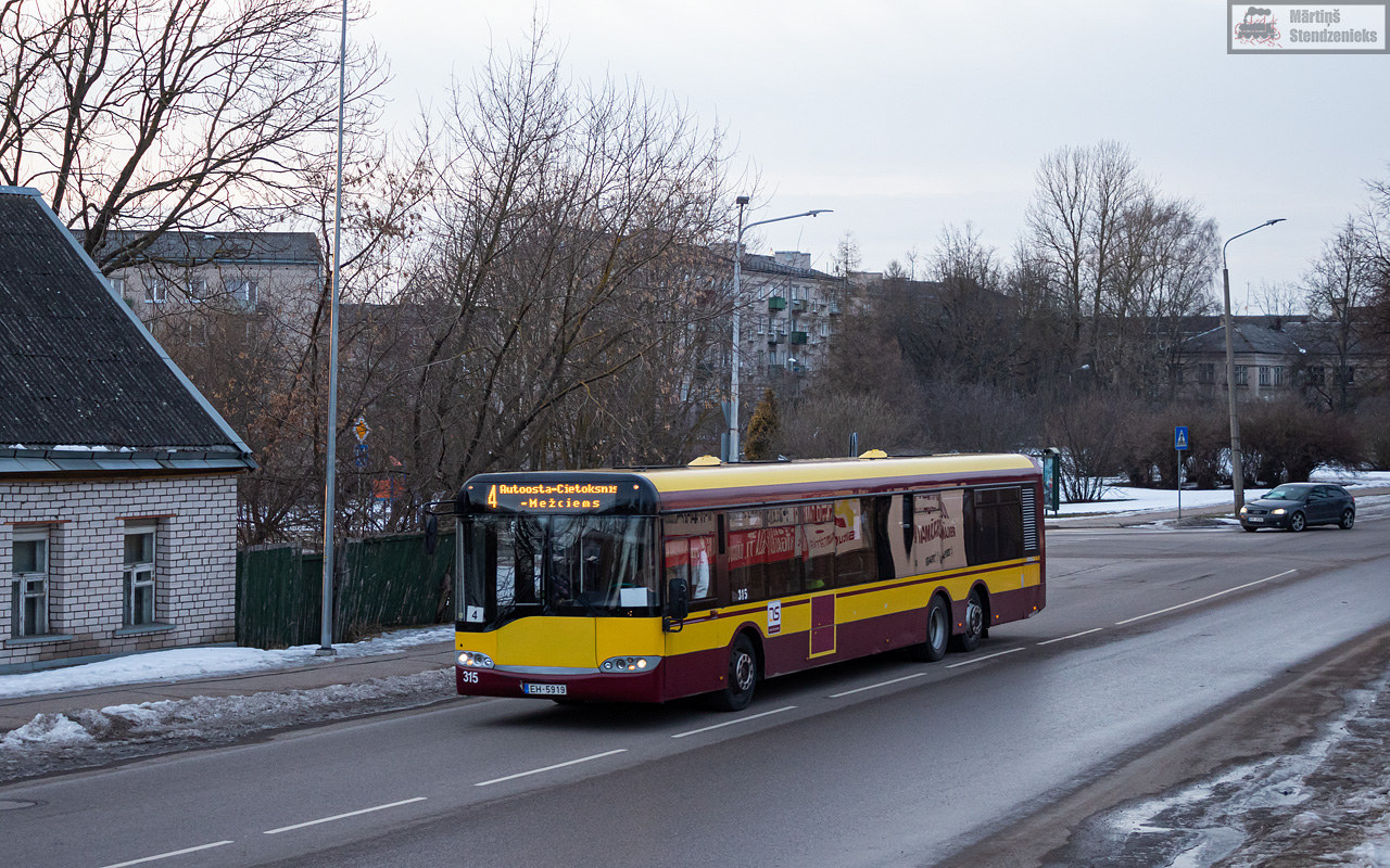 Латвия, Solaris Urbino I 15 № 315