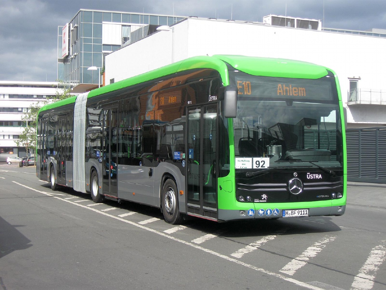 Нижняя Саксония, Mercedes-Benz eCitaro G № 9111