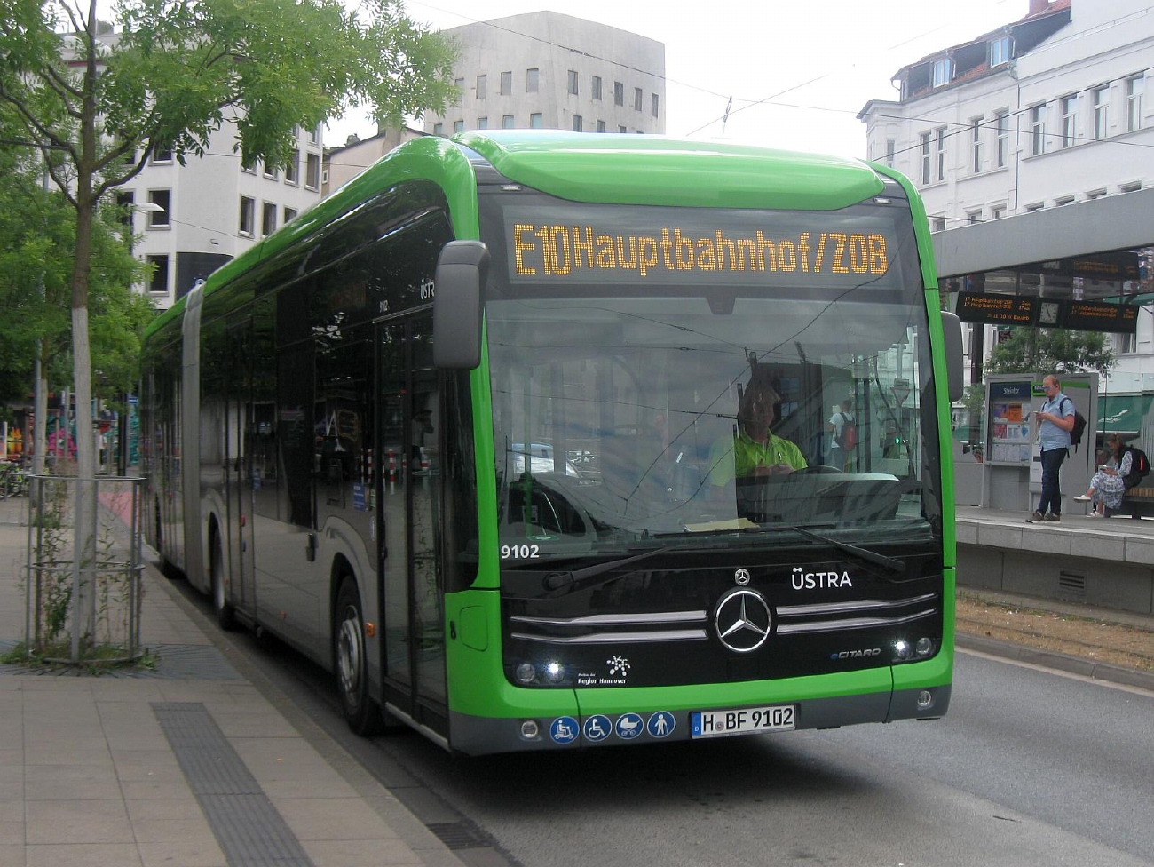 Нижняя Саксония, Mercedes-Benz eCitaro G № 9102