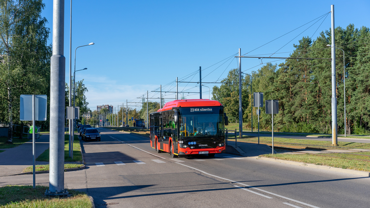 Lettország, Scania Citywide LF II 12.1 sz.: 369