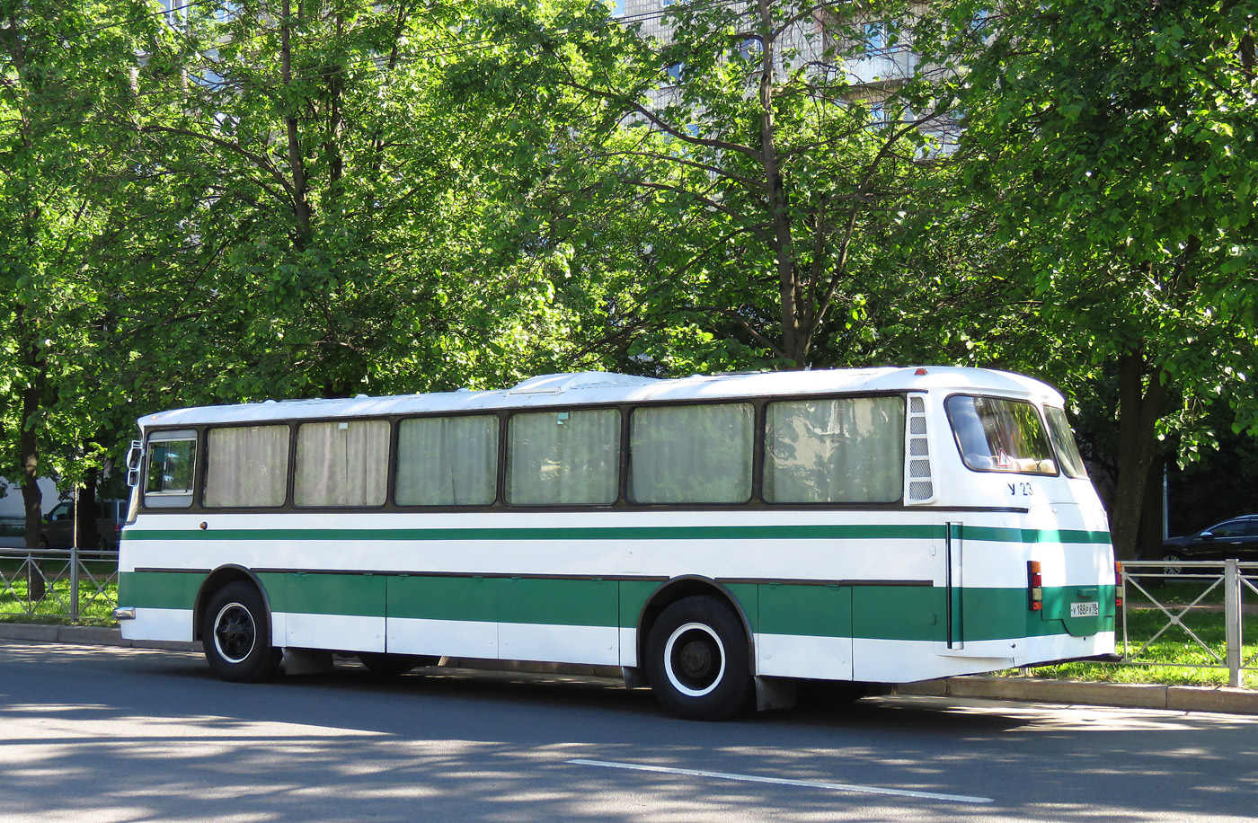 Sankt Petersburg, LAZ-699R Nr У-23; Sankt Petersburg — IV St.Petersburg Retro Transport Parade, May 26, 2018