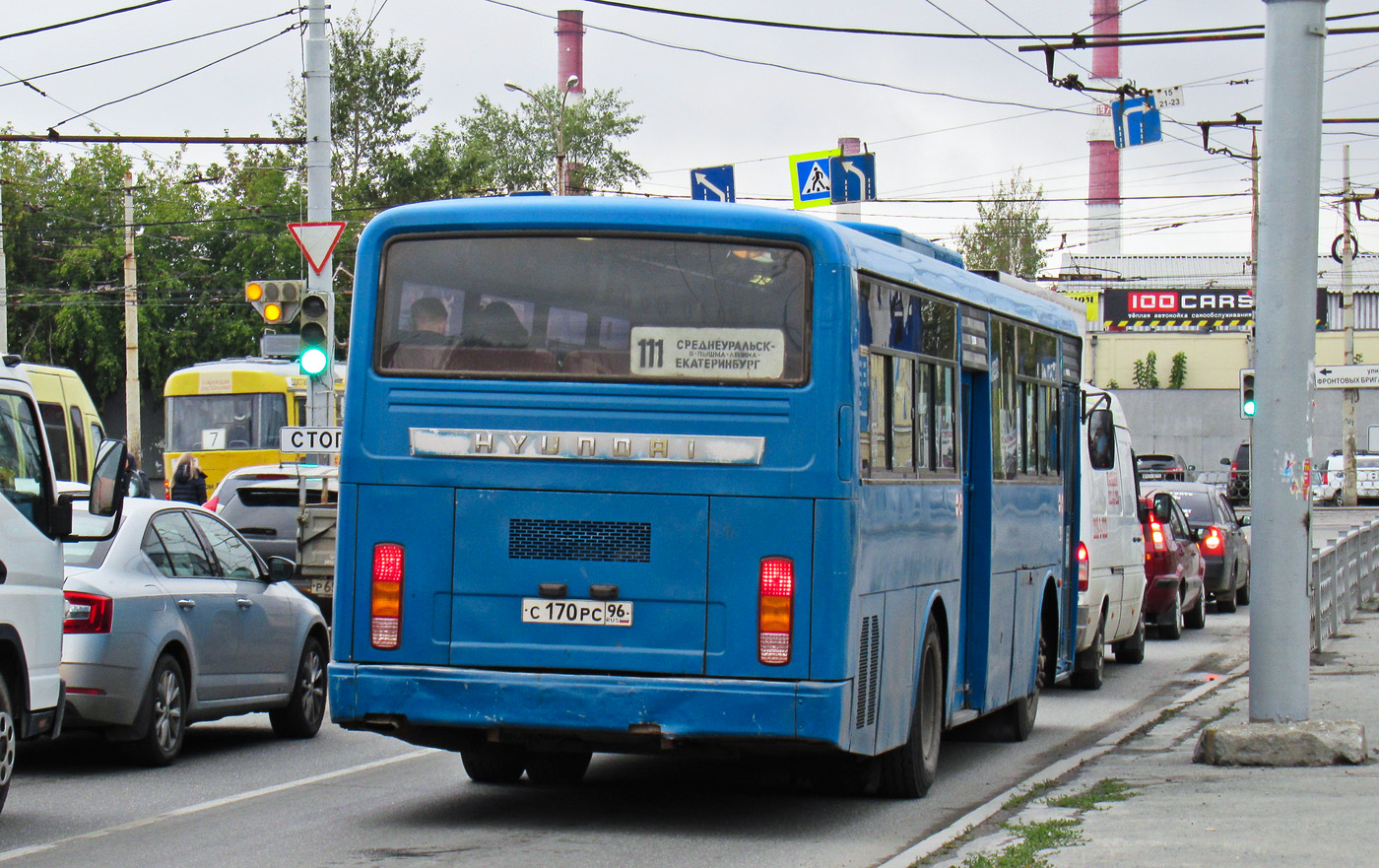 Свердловская область, Hyundai New Super AeroCity № 424