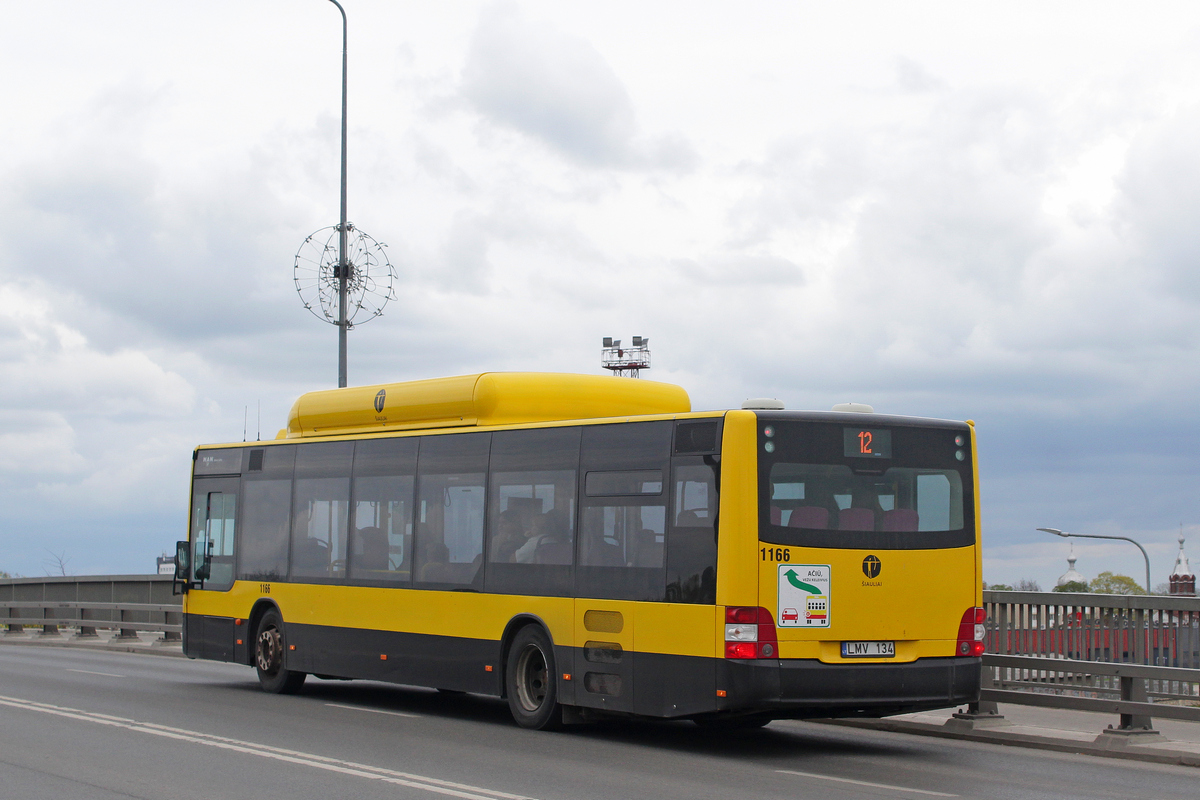 Литва, MAN A21 Lion's City NL243 CNG № 1166