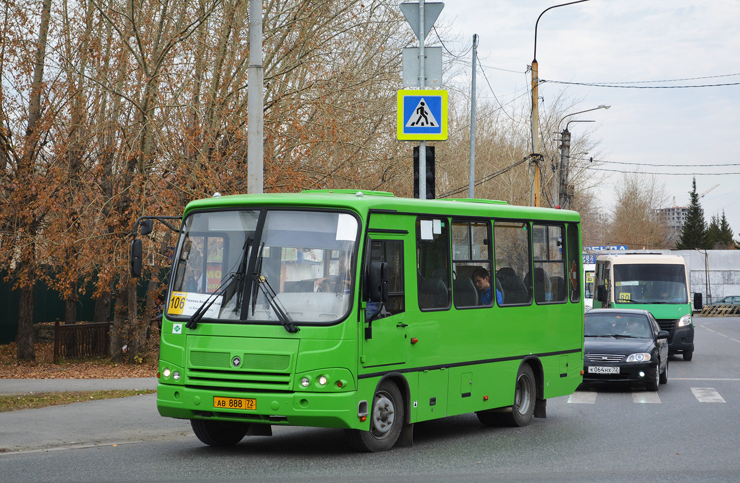 Тюменская область, ПАЗ-320302-22 № АВ 888 72