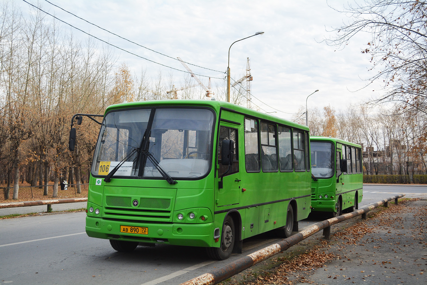 Тюменская область, ПАЗ-320302-22 № АВ 890 72