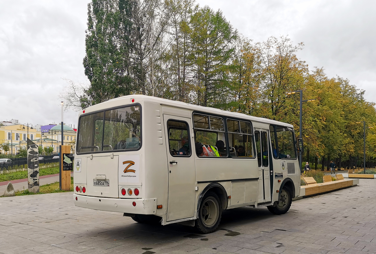 Свердловская область, ПАЗ-32053 № Е 685 ОА 196