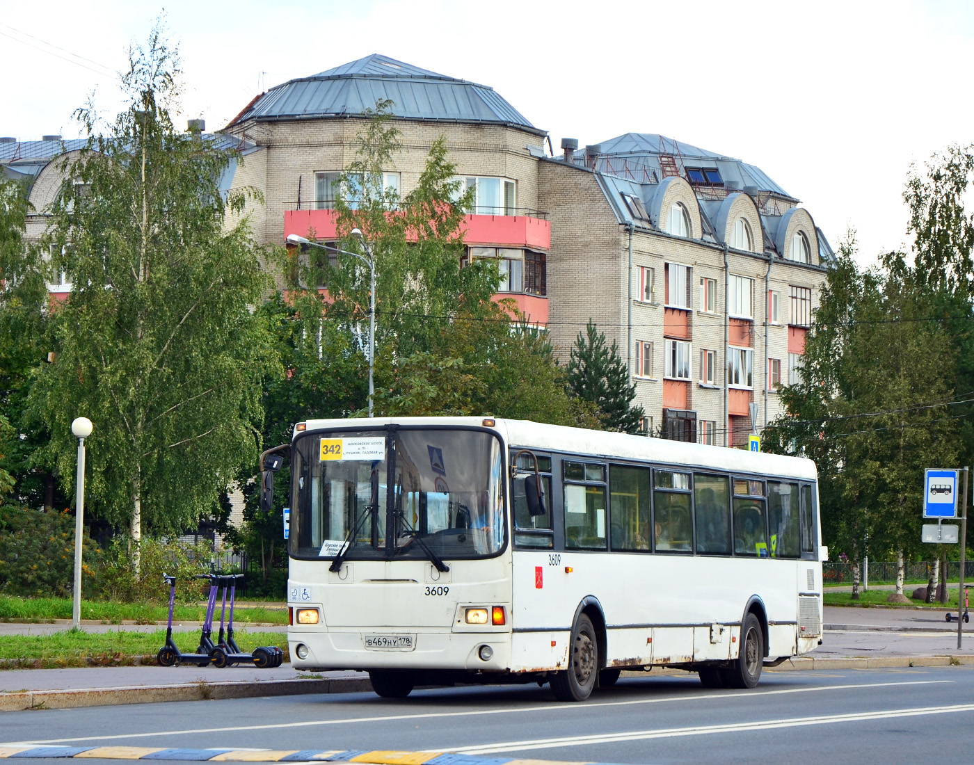 Санкт-Петербург, ЛиАЗ-5293.53 № 3609