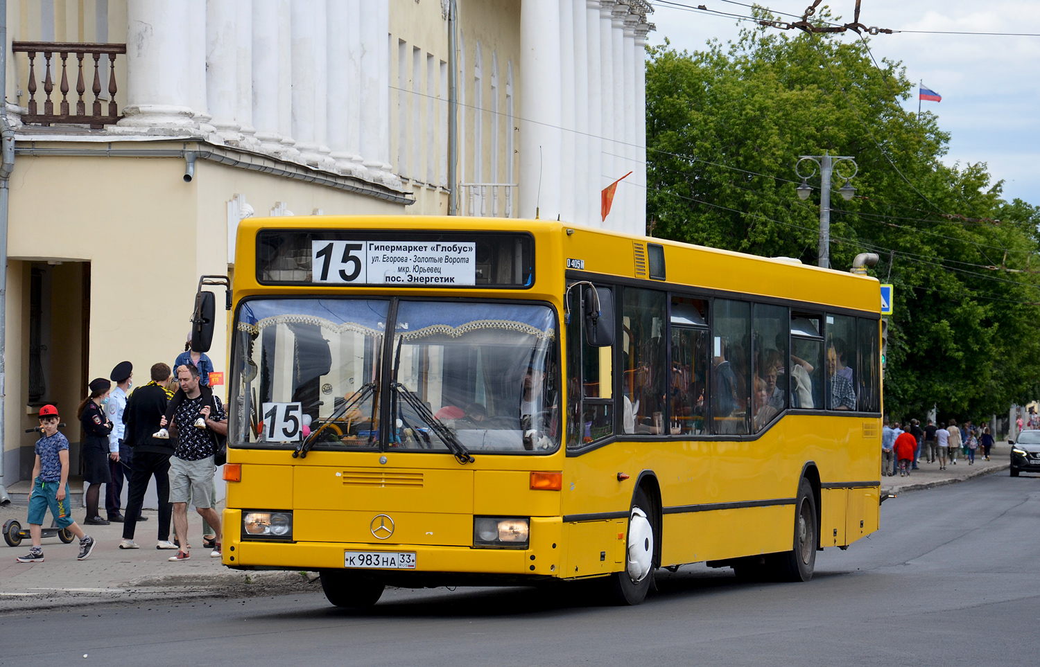 Владимирская область, Mercedes-Benz O405N2 № К 983 НА 33