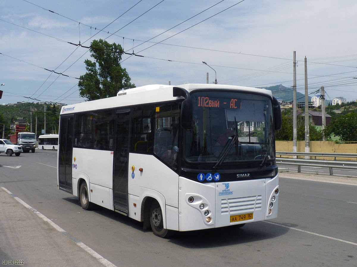Республика Крым, СИМАЗ-2258 № АА 749 82