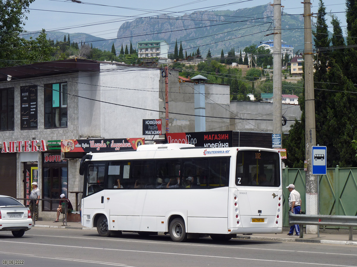 Республика Крым, СИМАЗ-2258 № АА 749 82