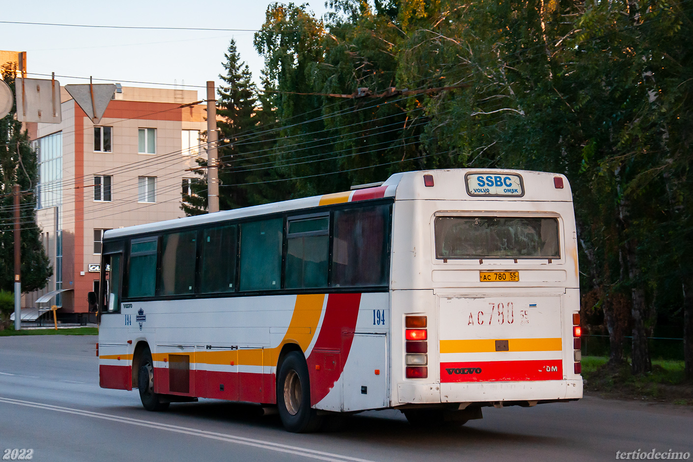 Омская область, СибСкан (Volvo B10M-60F) № 194