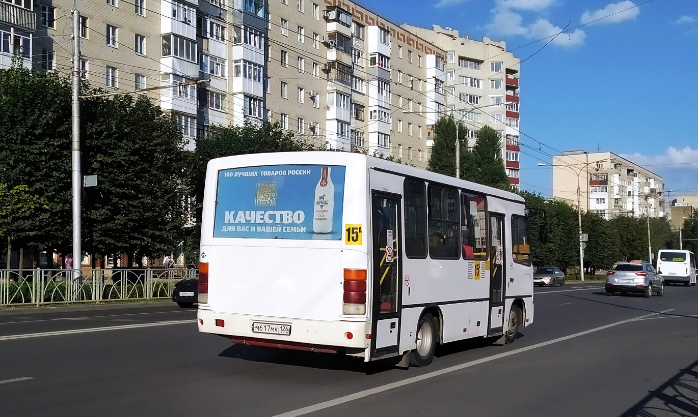 Ставропольский край, ПАЗ-320302-08 № М 617 МК 126