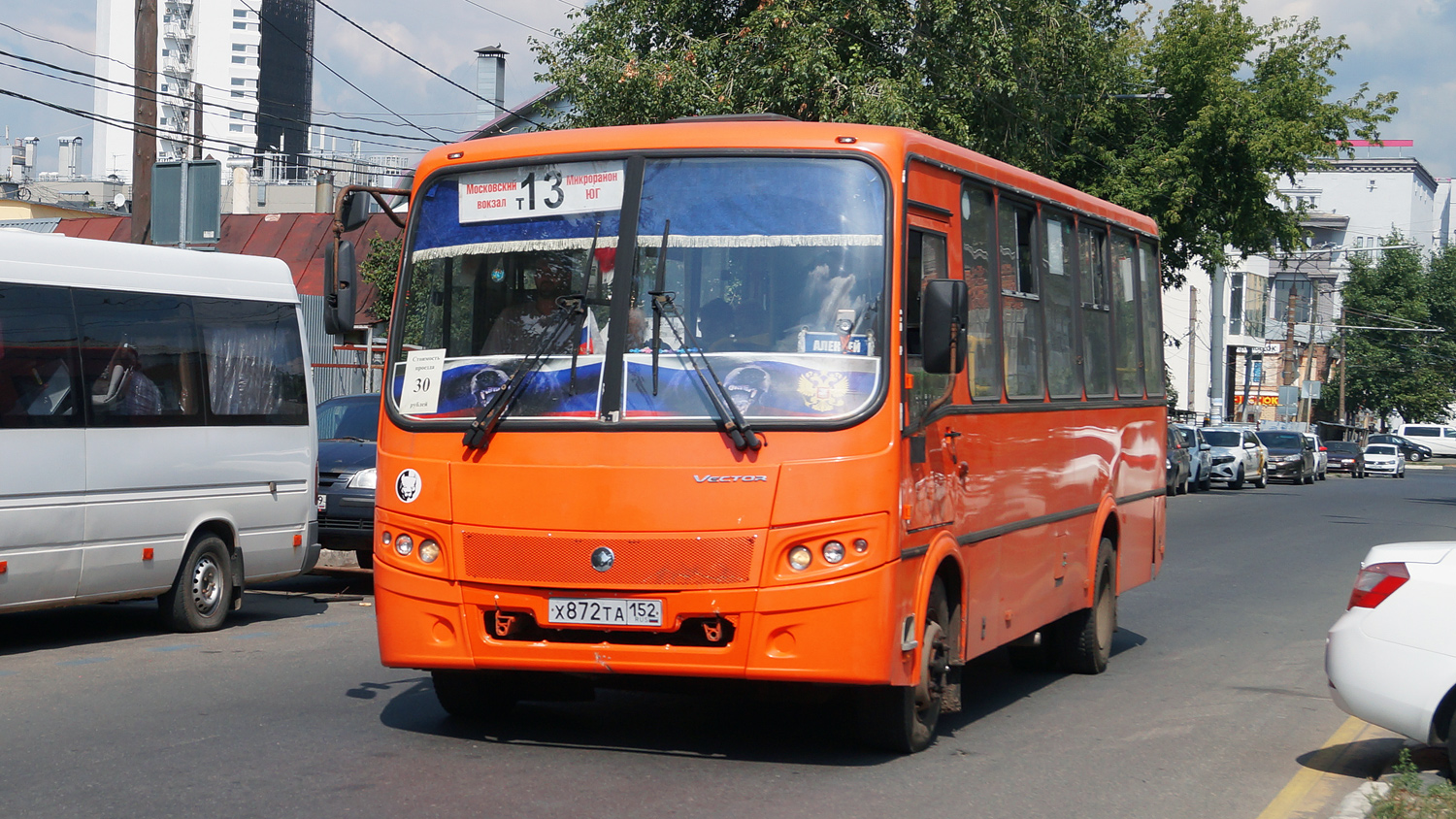 Нижегородская область, ПАЗ-320414-05 "Вектор" № Х 872 ТА 152