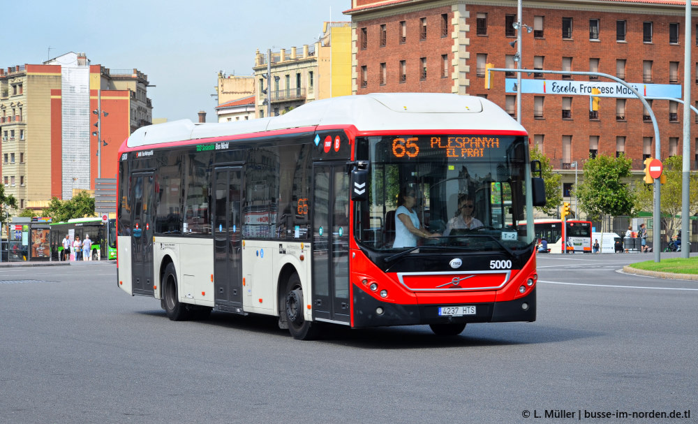 Испания, Volvo 7900 Hybrid № 5000