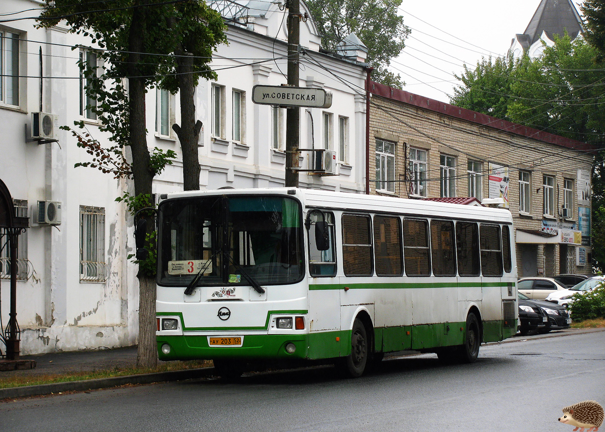 Nizhegorodskaya region, LiAZ-5256.36 č. АУ 203 52