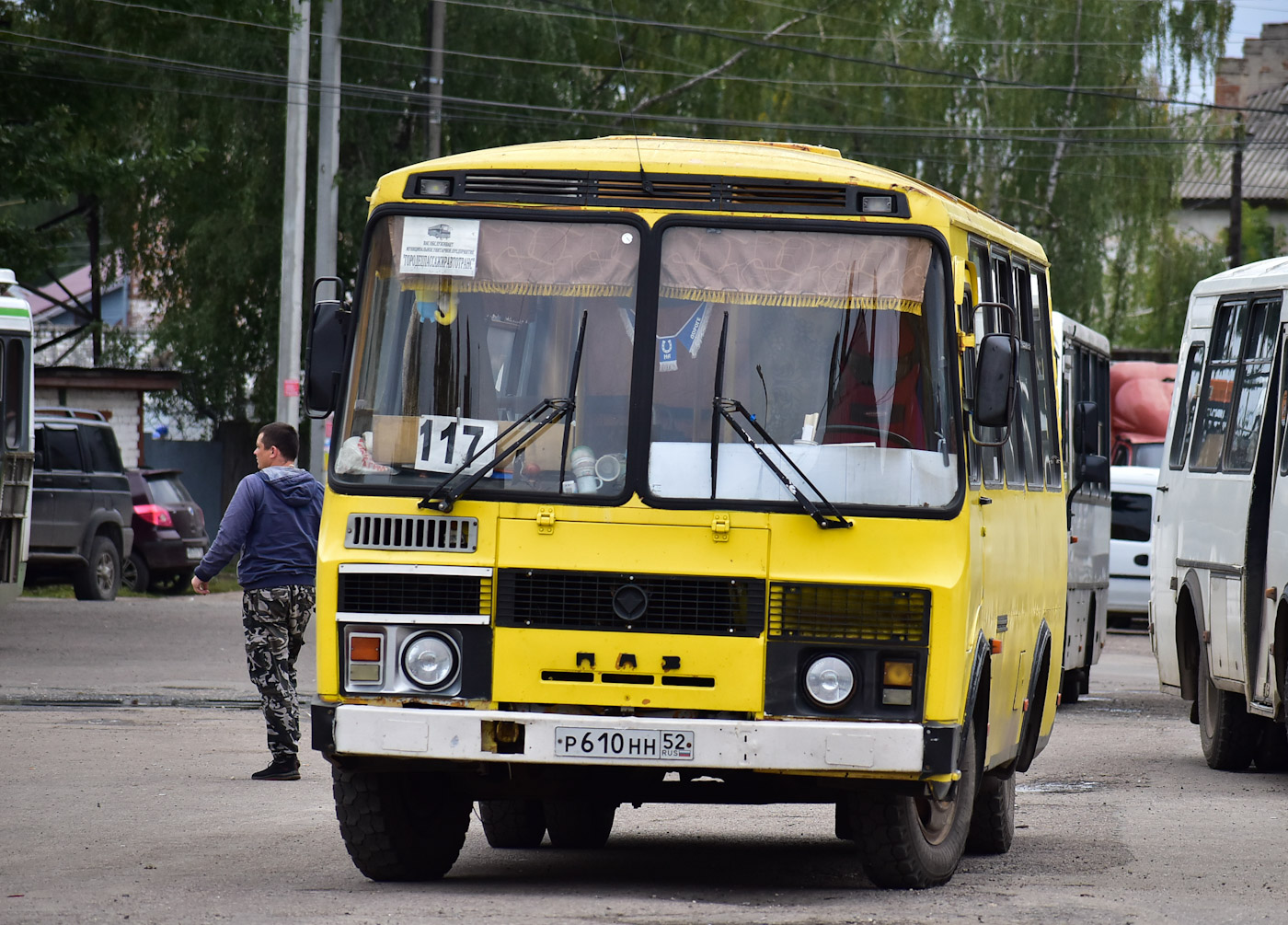 Нижегородская область, ПАЗ-32053 № Р 610 НН 52