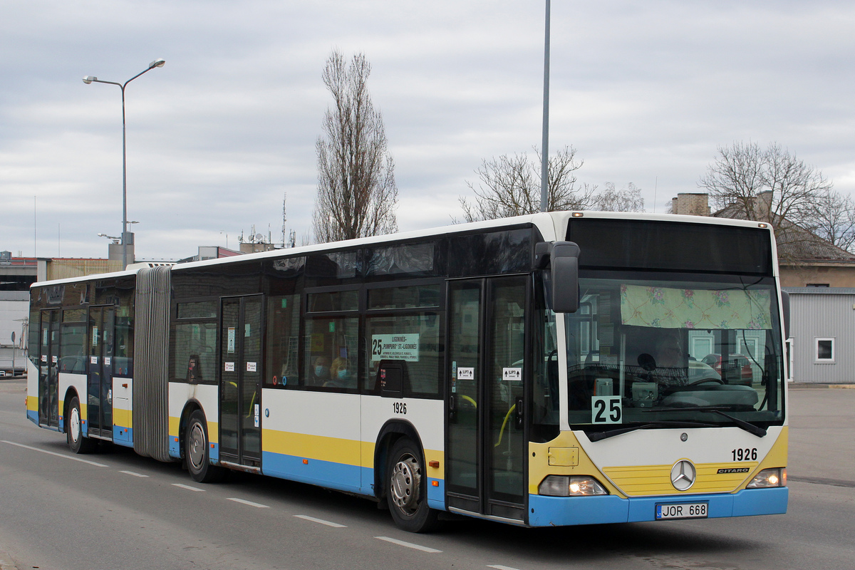 Lietuva, Mercedes-Benz O530G Citaro G Nr. 1926