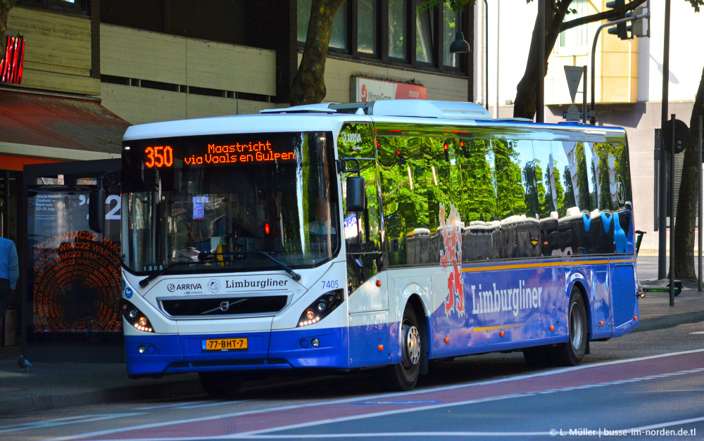 Нидерланды, Volvo 8900LE № 7405