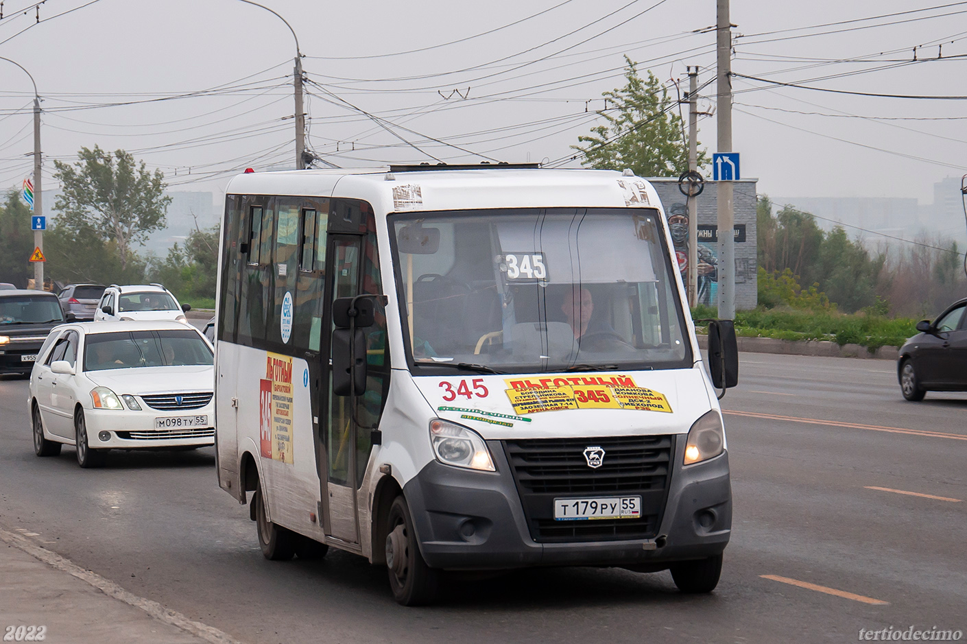 Omsk region, GAZ-A64R42 Next č. Т 179 РУ 55