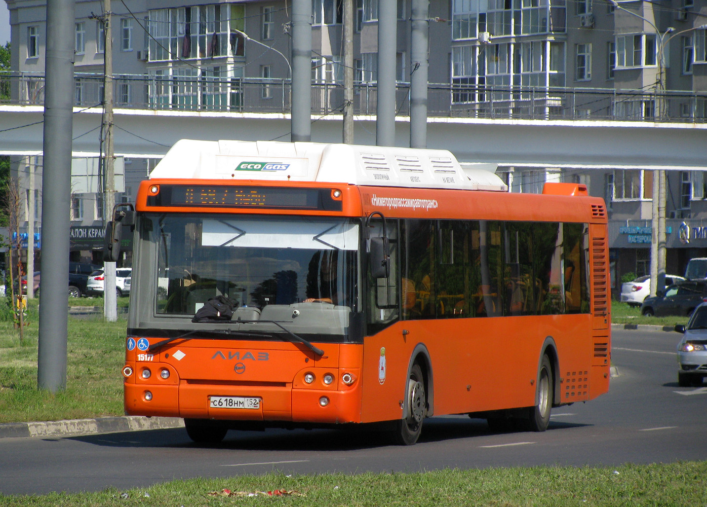 Ніжагародская вобласць, ЛиАЗ-5292.67 (CNG) № 15177