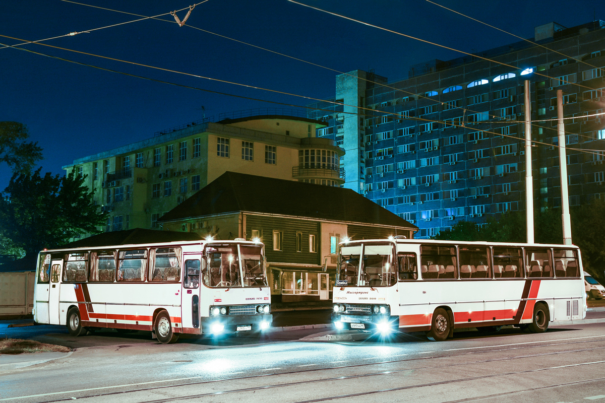 Москва, Ikarus 256.21H № Т 293 ЕХ 797; Москва, Ikarus 256.21H № 040034