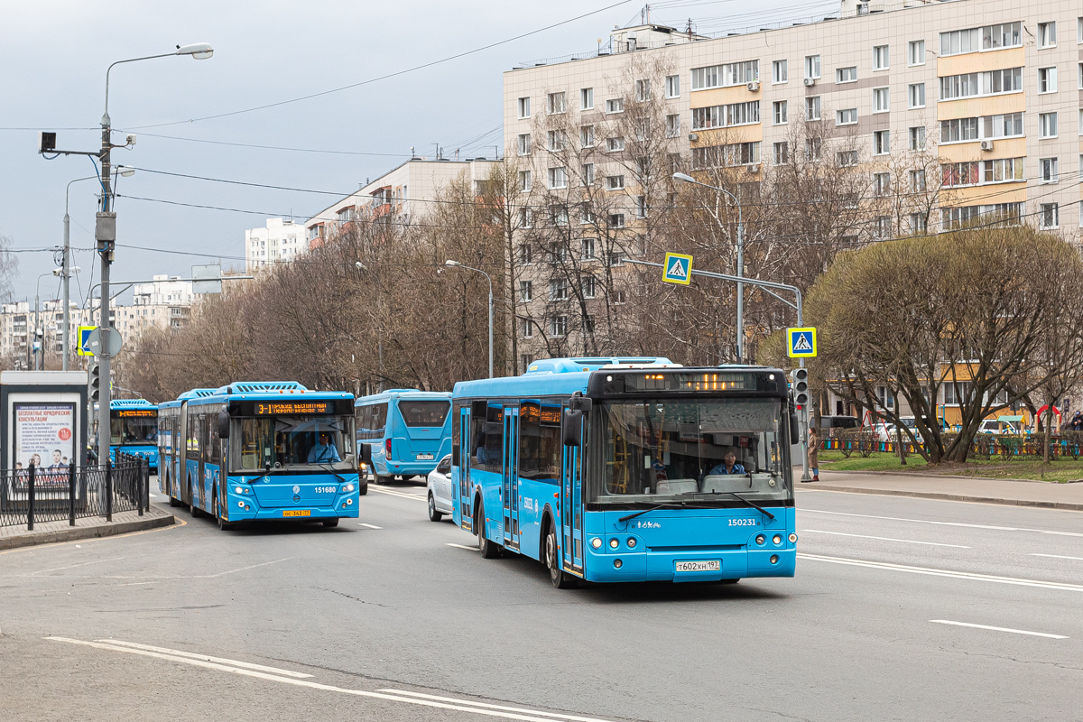 Moskau, LiAZ-5292.22 (2-2-2) Nr. 150231