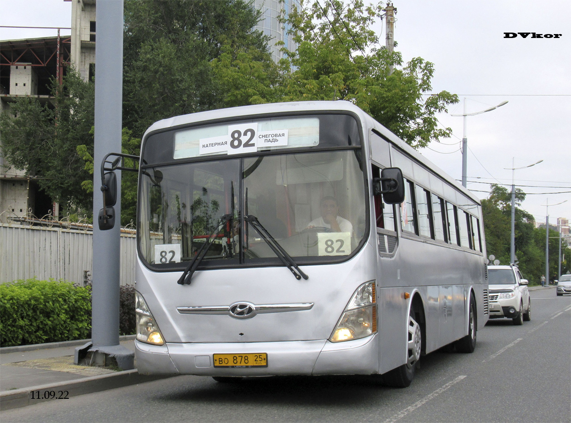 Приморский край, Hyundai New Super AeroCity 1F/L № ВО 878 25