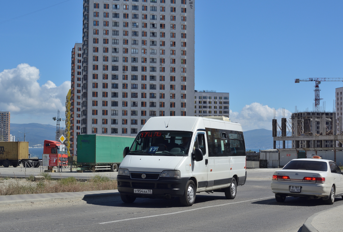 Краснодарский край, FIAT Ducato 244 [RUS] № У 954 АА 93