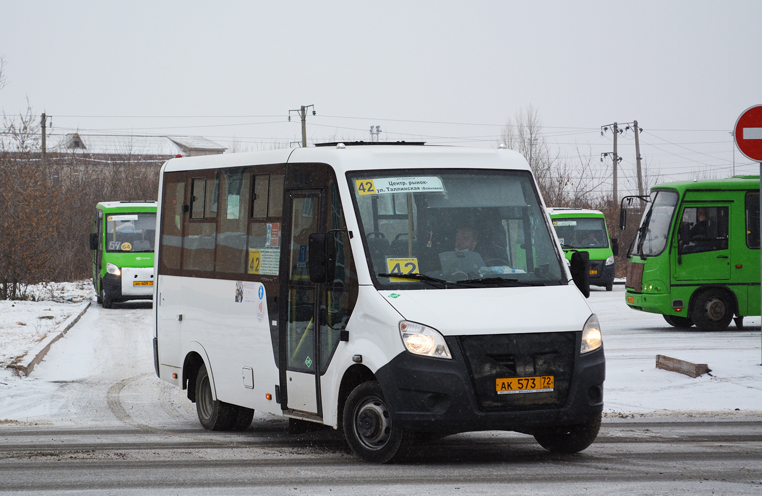 Тюменская область, ГАЗ-A64R45 Next № АК 573 72