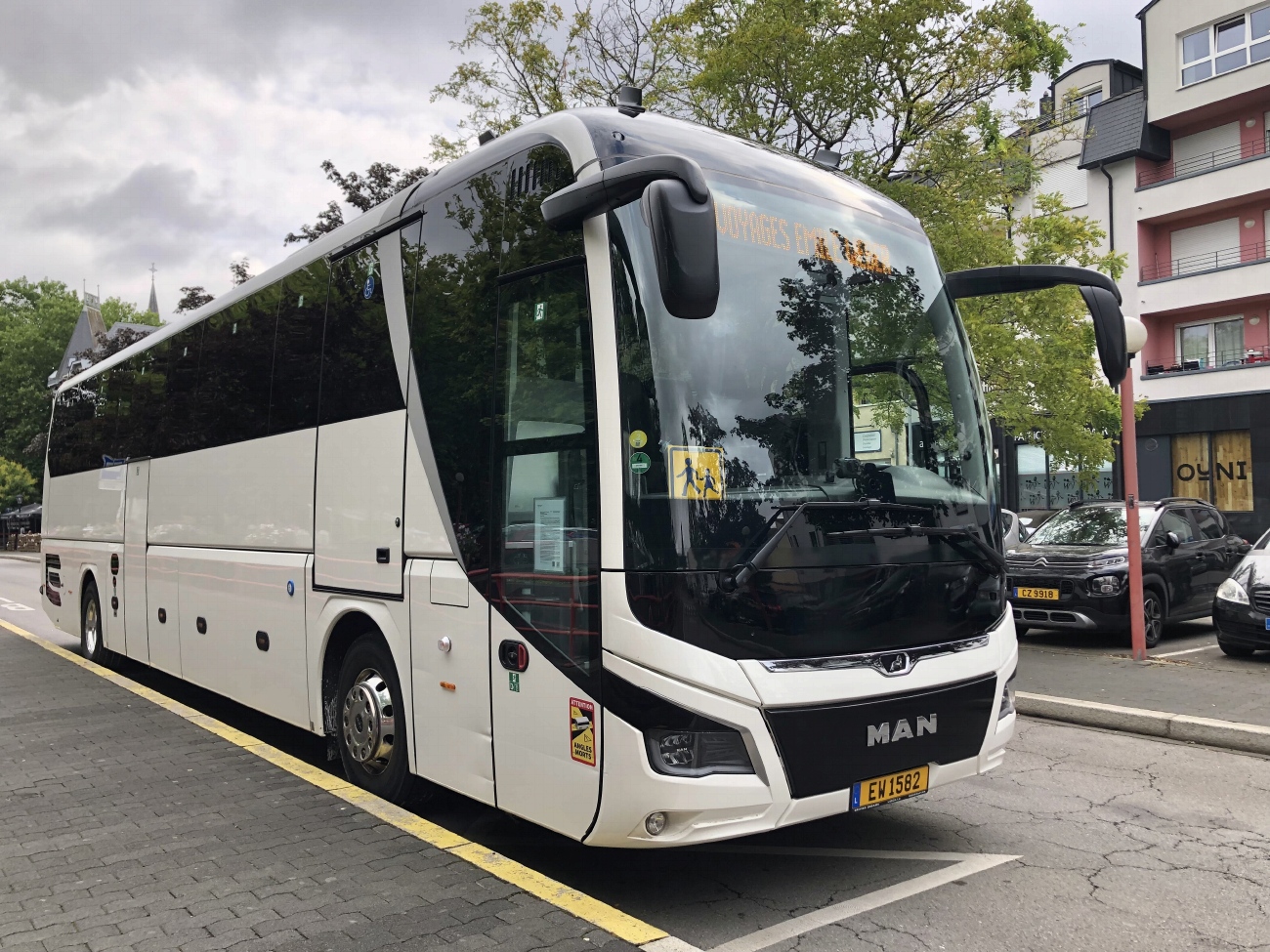 Люксембург, MAN R10 Lion's Coach C RHC474 C № EW 1582