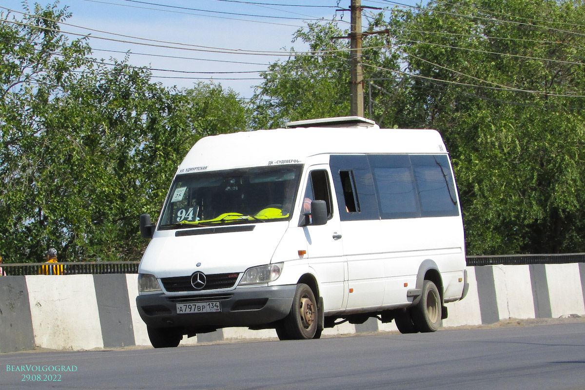 Волгоградская область, Самотлор-НН-323770 (MB Sprinter 411CDI) № А 797 ВР 134