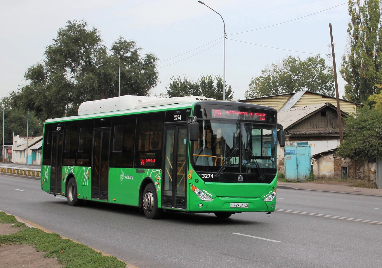 Алматы, Zhong Tong LCK6125HGAN № 3274