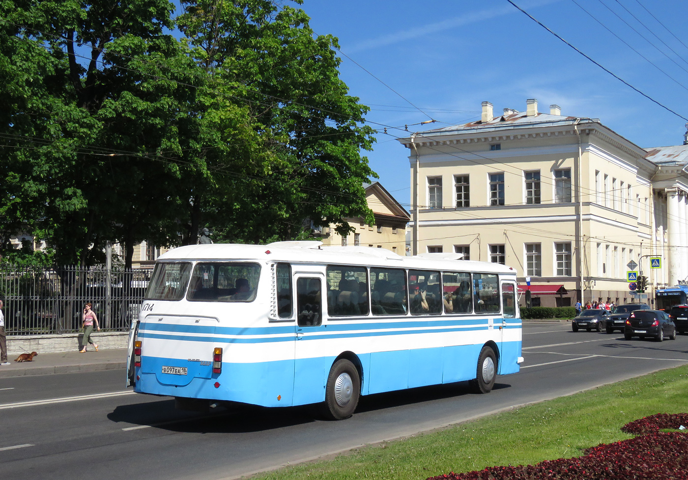 Petrohrad, LAZ-699R č. 1714; Petrohrad — IV St.Petersburg Retro Transport Parade, May 26, 2018