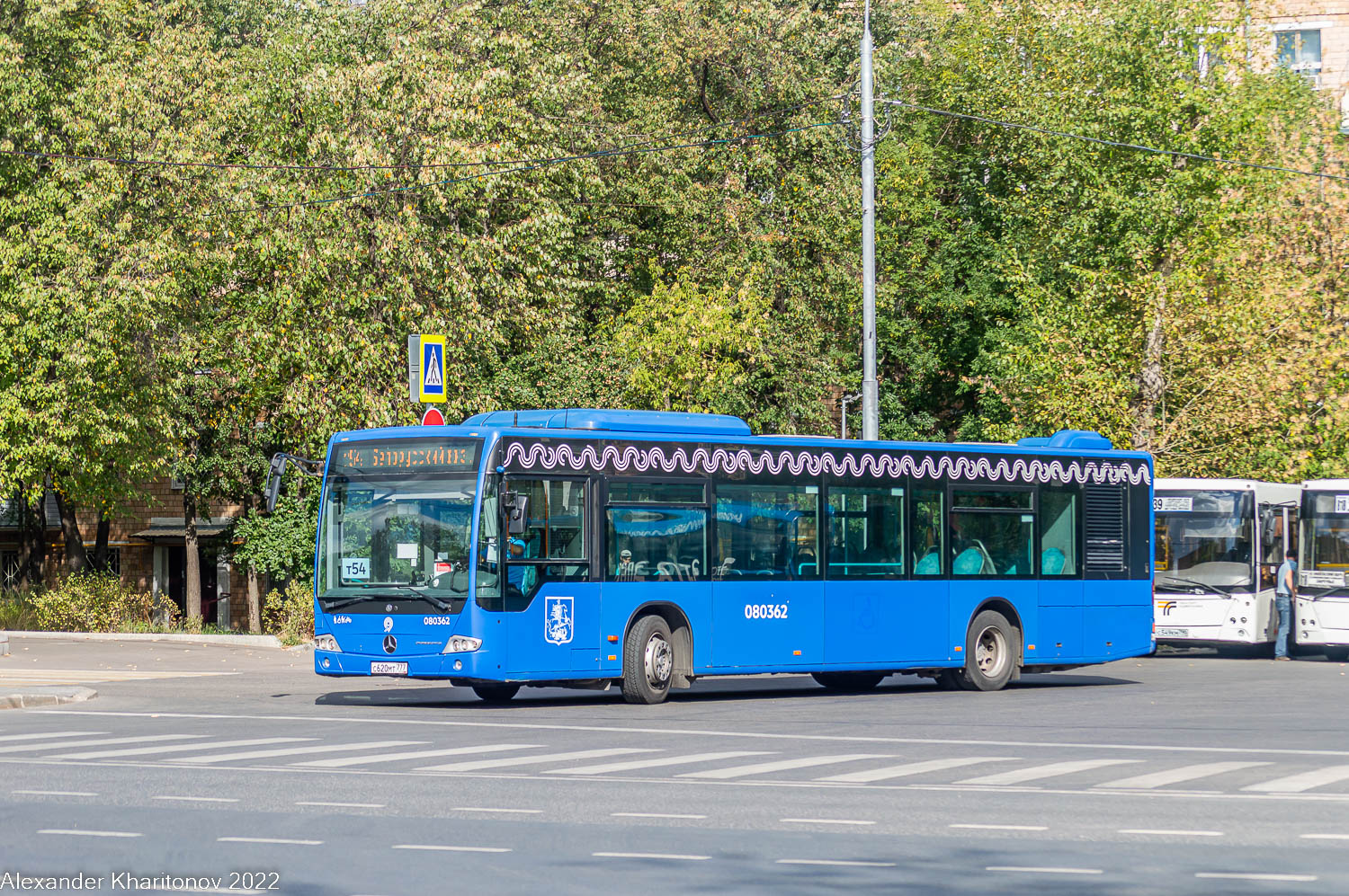 Москва, Mercedes-Benz Conecto II № 080362