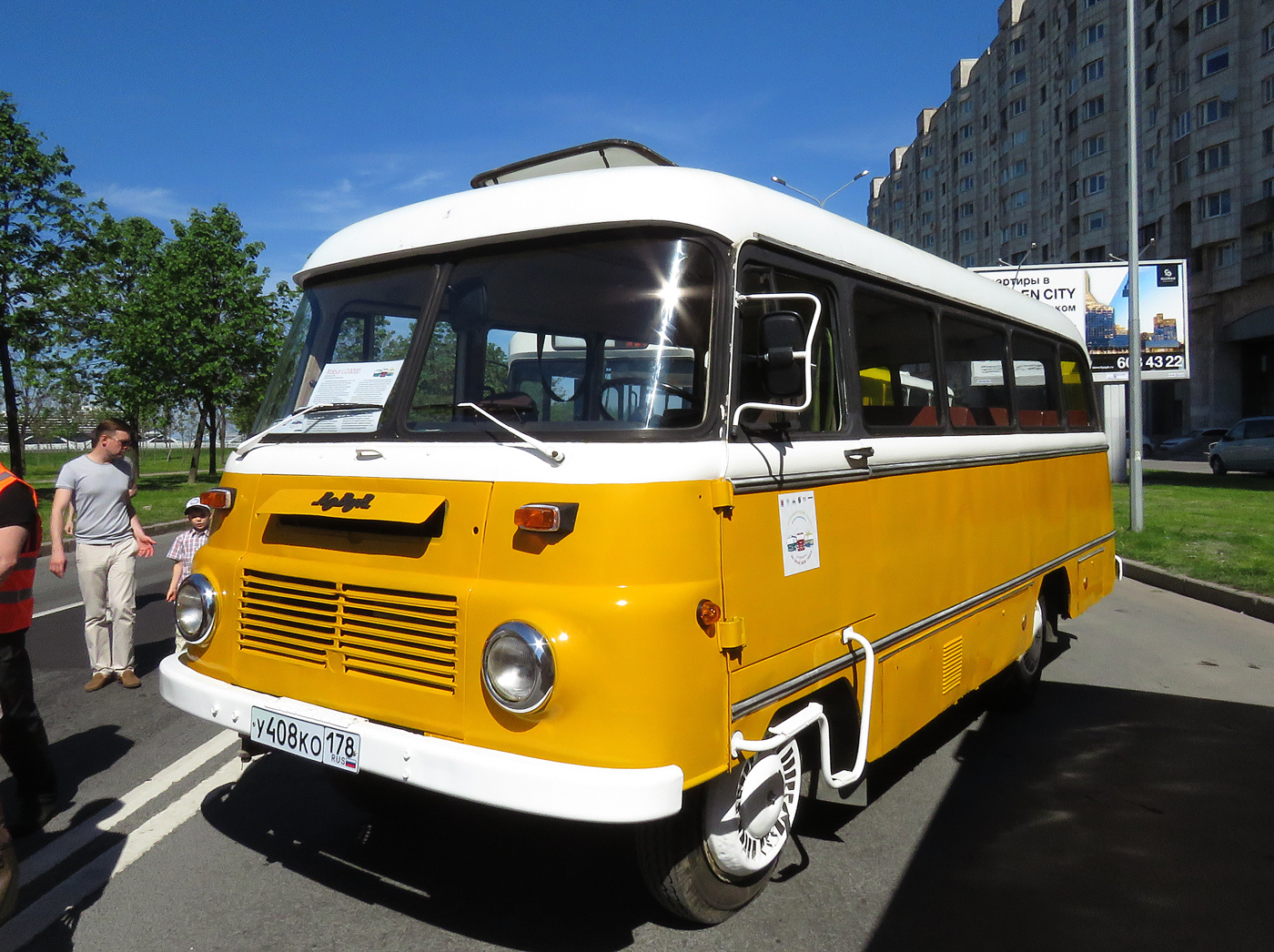 Sanktpēterburga, Robur LO 3000 № У 408 КО 178; Sanktpēterburga — IV St.Petersburg Retro Transport Parade, May 26, 2018