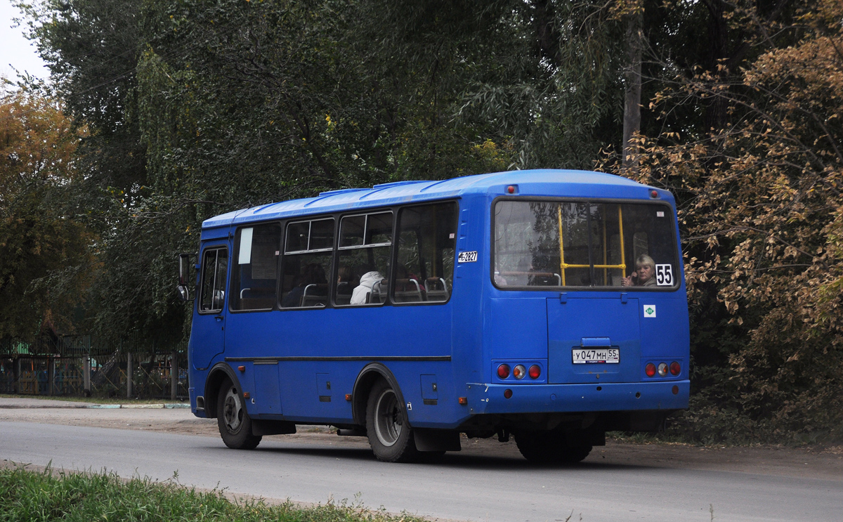 Омская область, ПАЗ-320540-12 № 2827