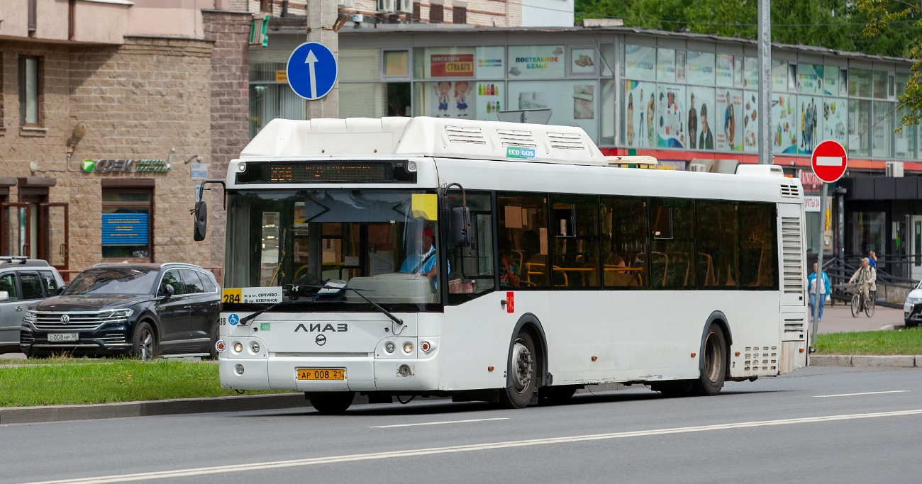 Санкт-Пецярбург, ЛиАЗ-5292.67 (CNG) № 4498