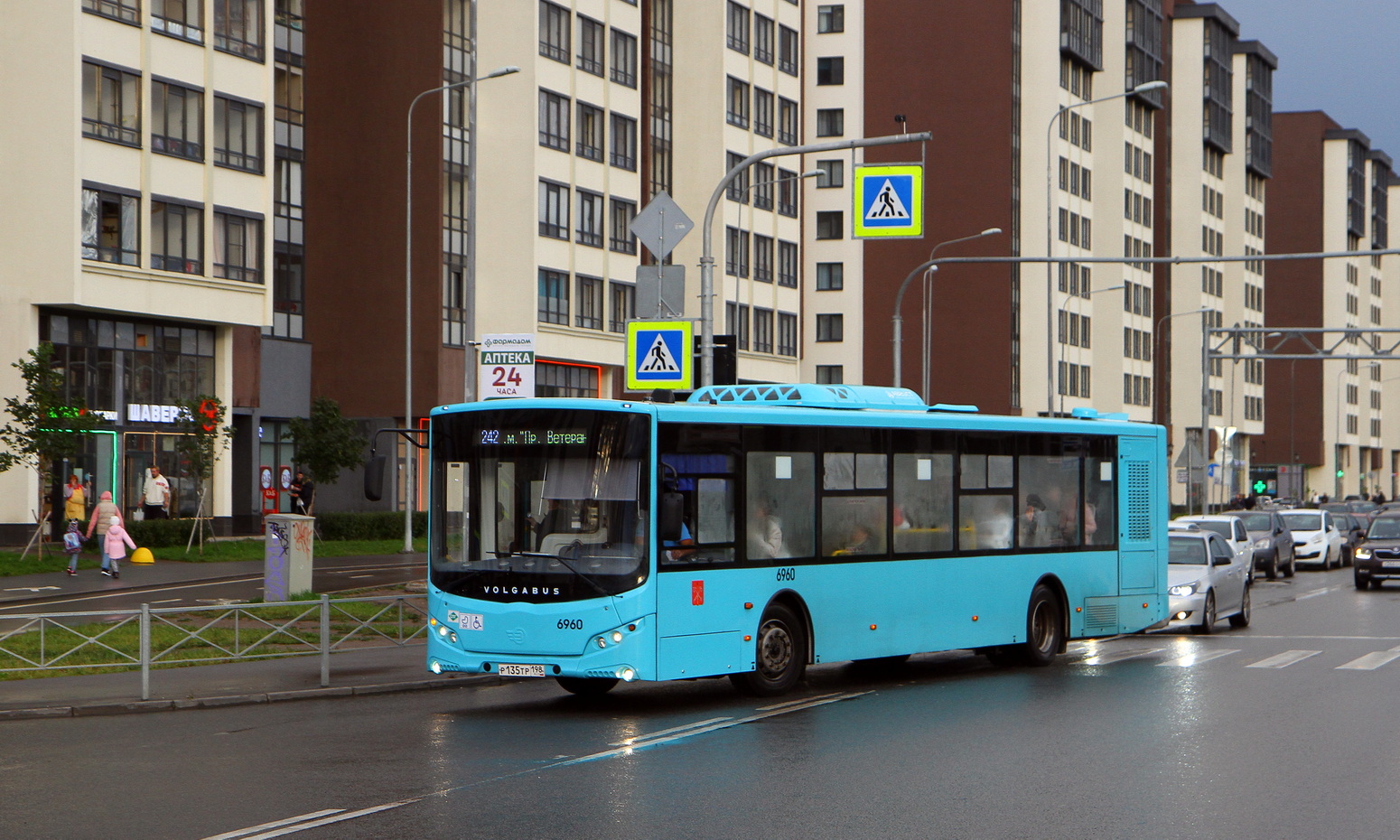 Санкт-Петербург, Volgabus-5270.G4 (LNG) № 6960