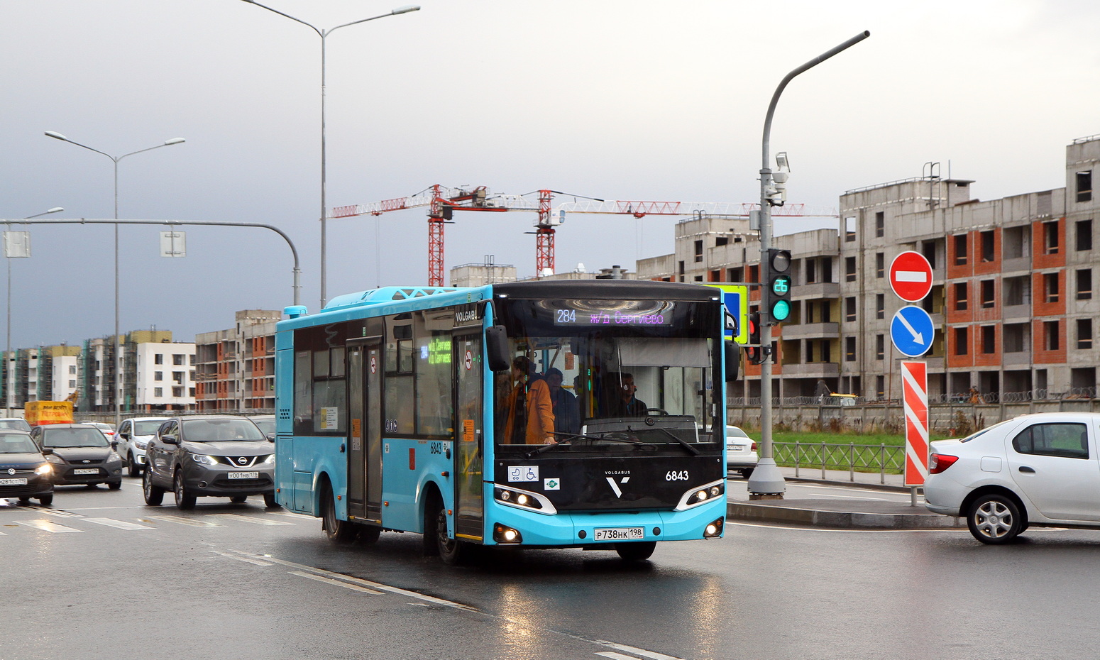 Санкт-Петербург, Volgabus-4298.G4 (LNG) № 6843