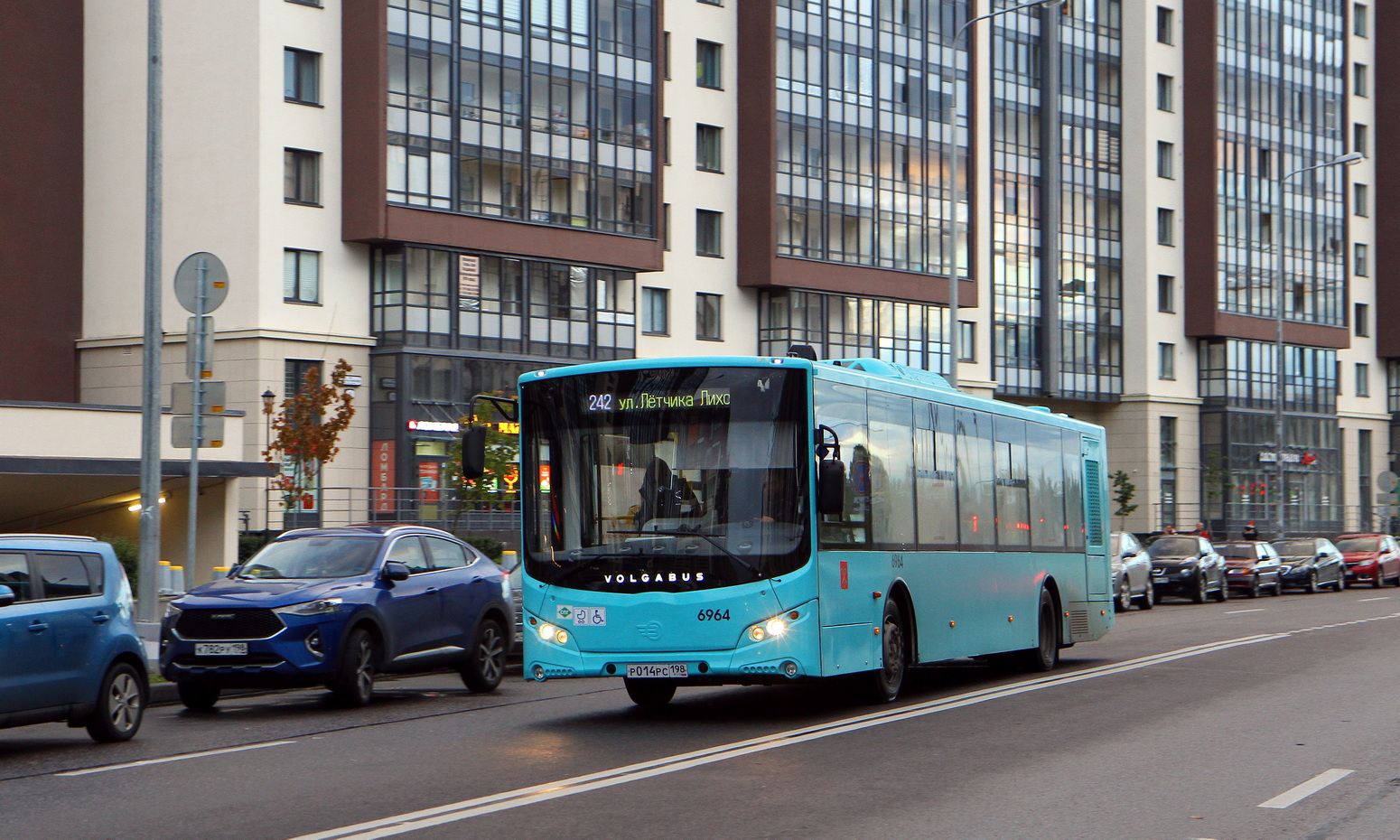 Санкт-Петербург, Volgabus-5270.G4 (LNG) № 6964