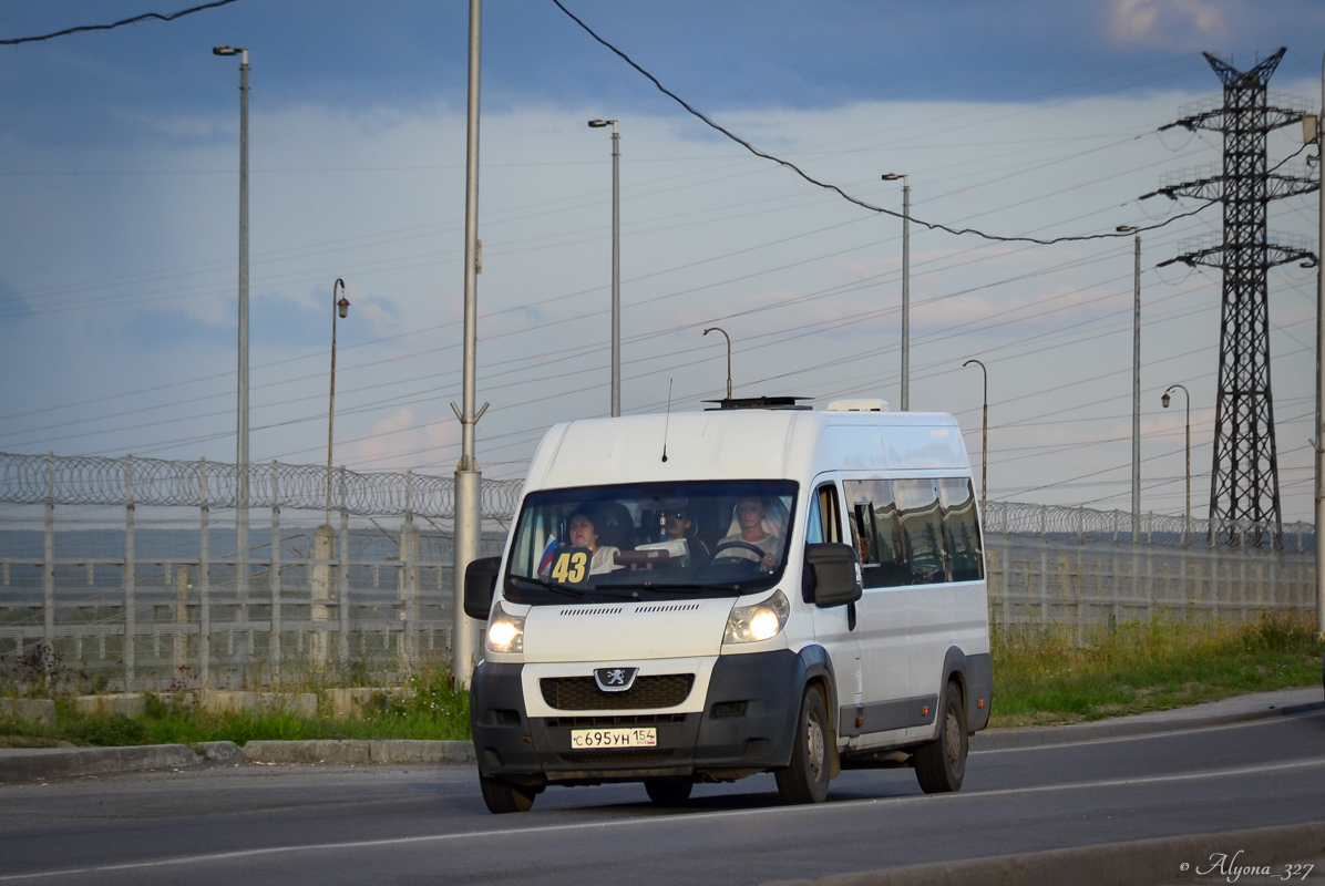 Новосибирская область, Промтех-22437* (Peugeot Boxer) № С 695 УН 154