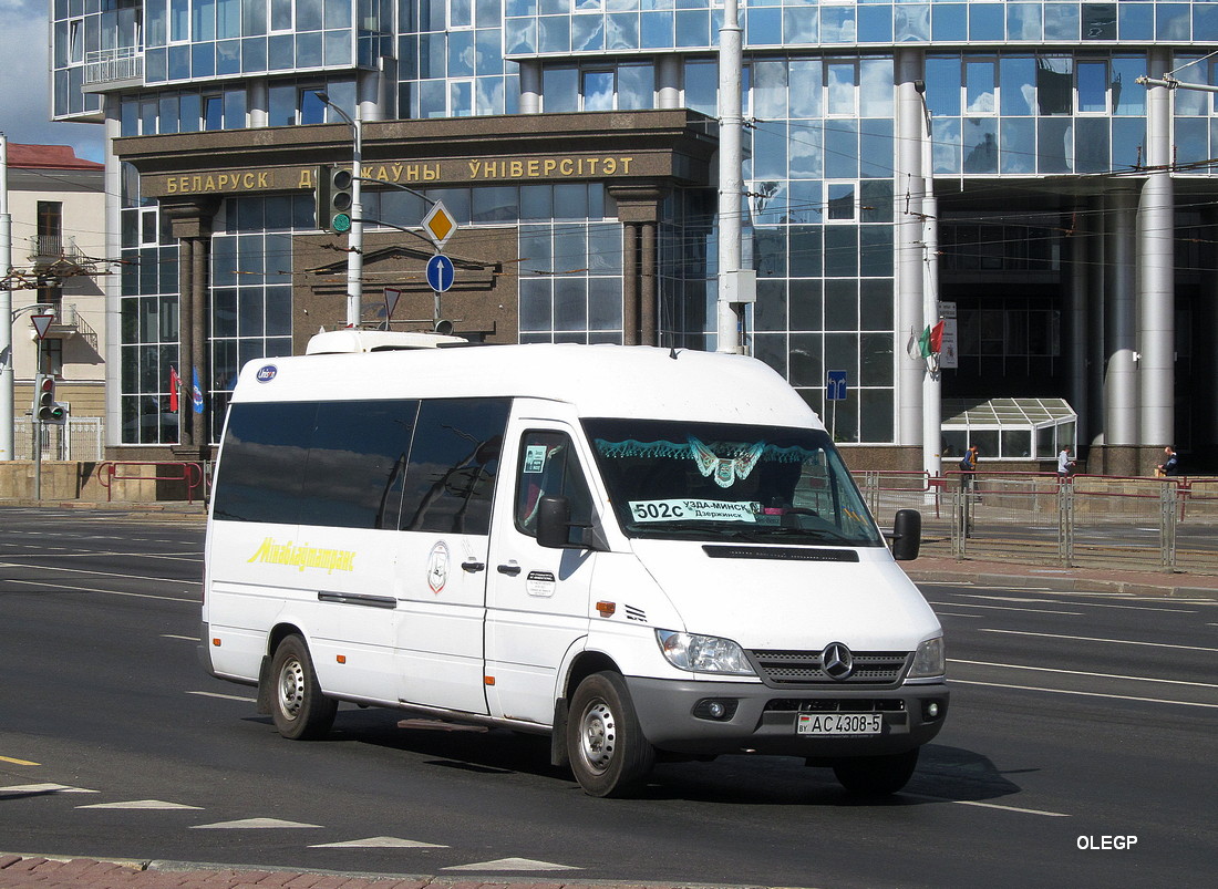 Минская область, Юнилайн-3602 (MB Sprinter 311CDI) № АС 4308-5 Минская область, Юнилайн-3602 (MB Sprinter 311CDI) № АС 4308-5