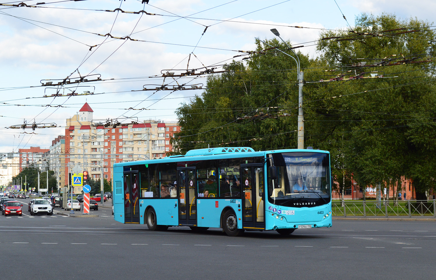 Санкт-Петербург, Volgabus-5270.G4 (LNG) № 6403