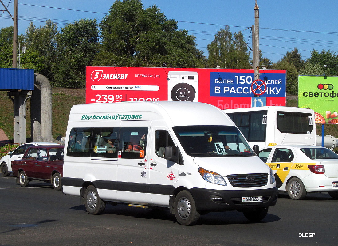 Витебская область, МАЗ-281.040 № АМ 6656-2