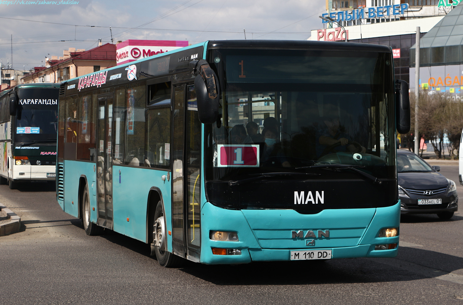 Карагандинская область, MAN A78 Lion's City LE EL283 № M 110 DD