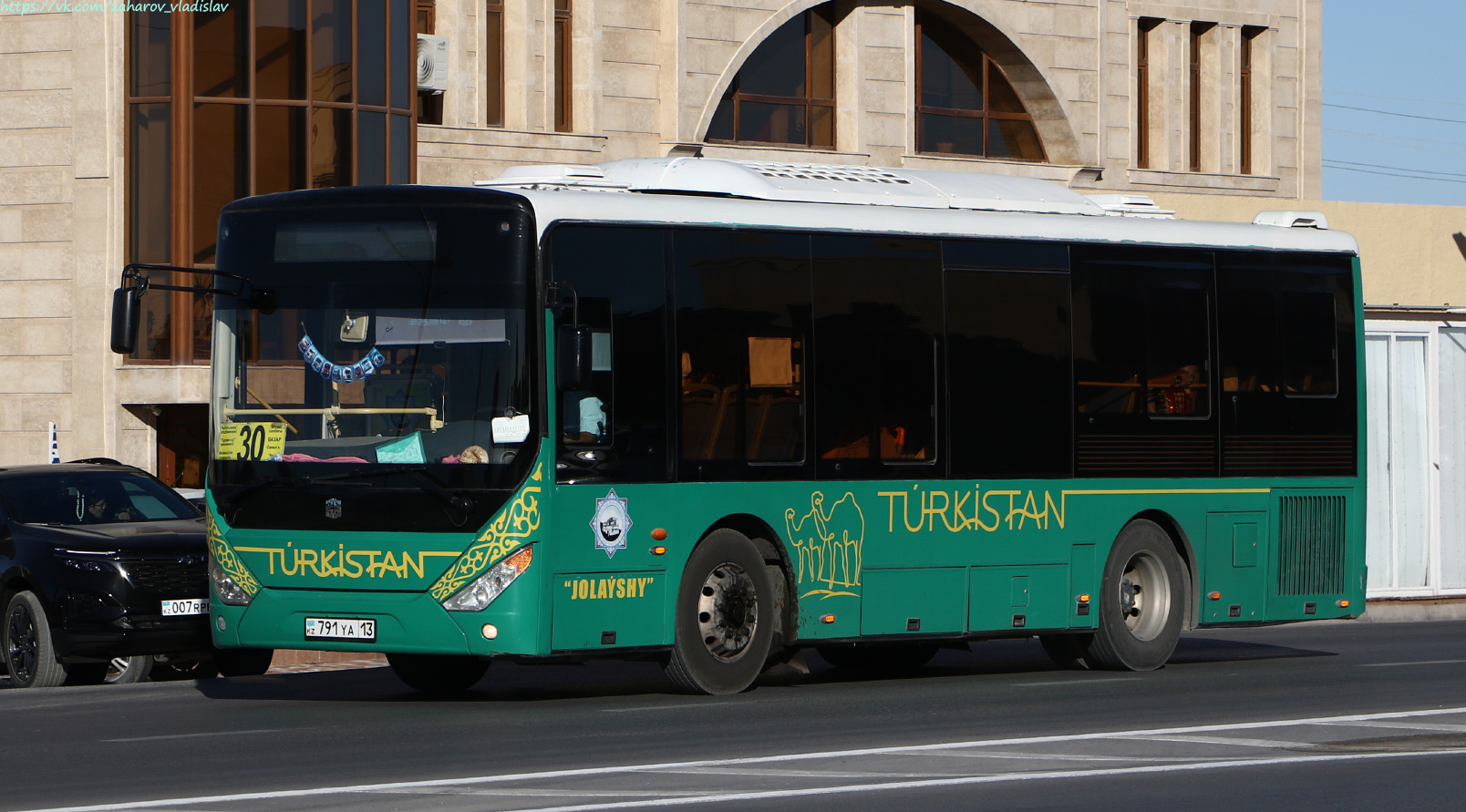 Туркестанская область, Zhong Tong LCK6950HG № 791 YA 13
