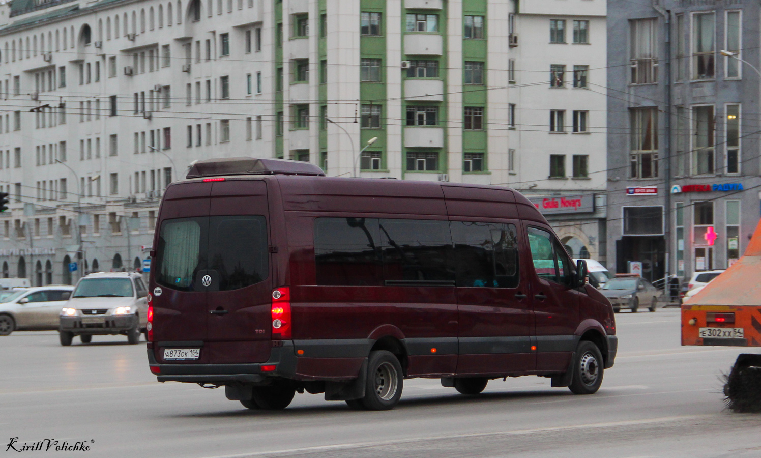 Новосибирская область, Volkswagen Crafter № А 873 ОК 154